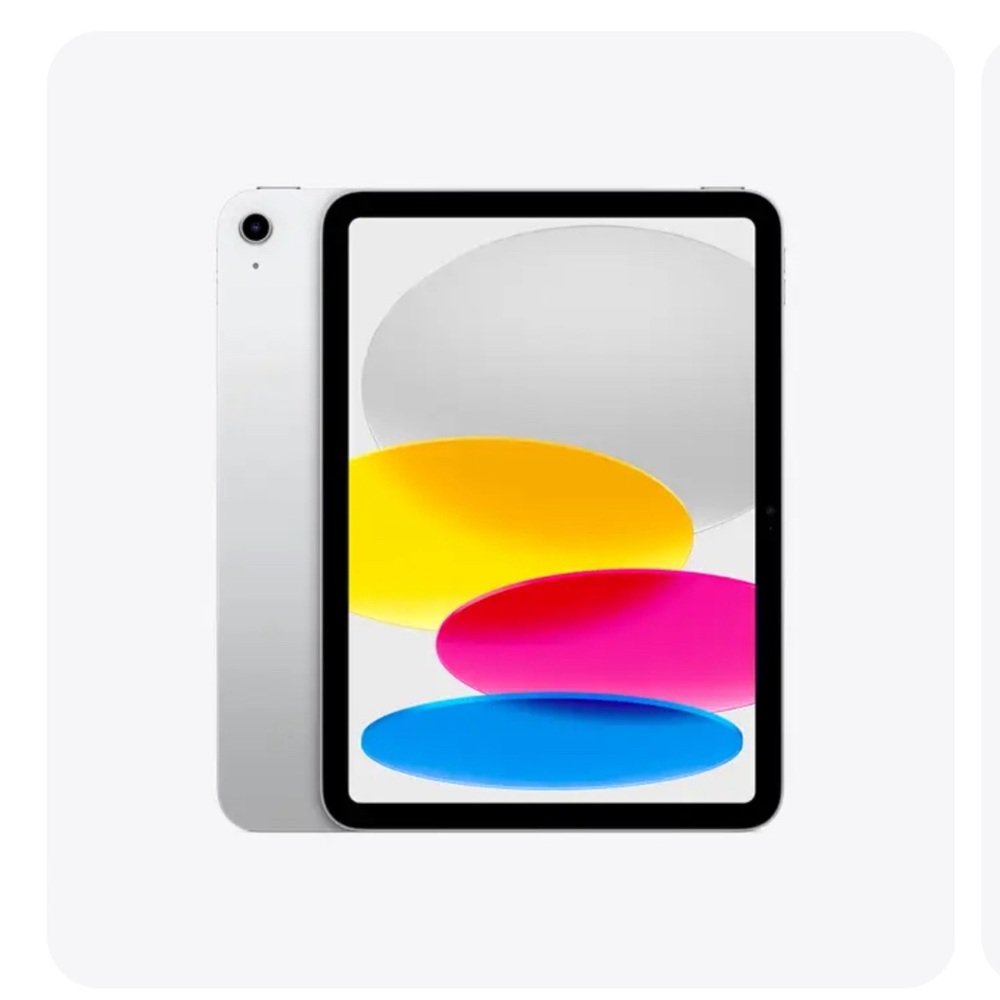 - Apple iPad (10th Generation) Wi-Fi